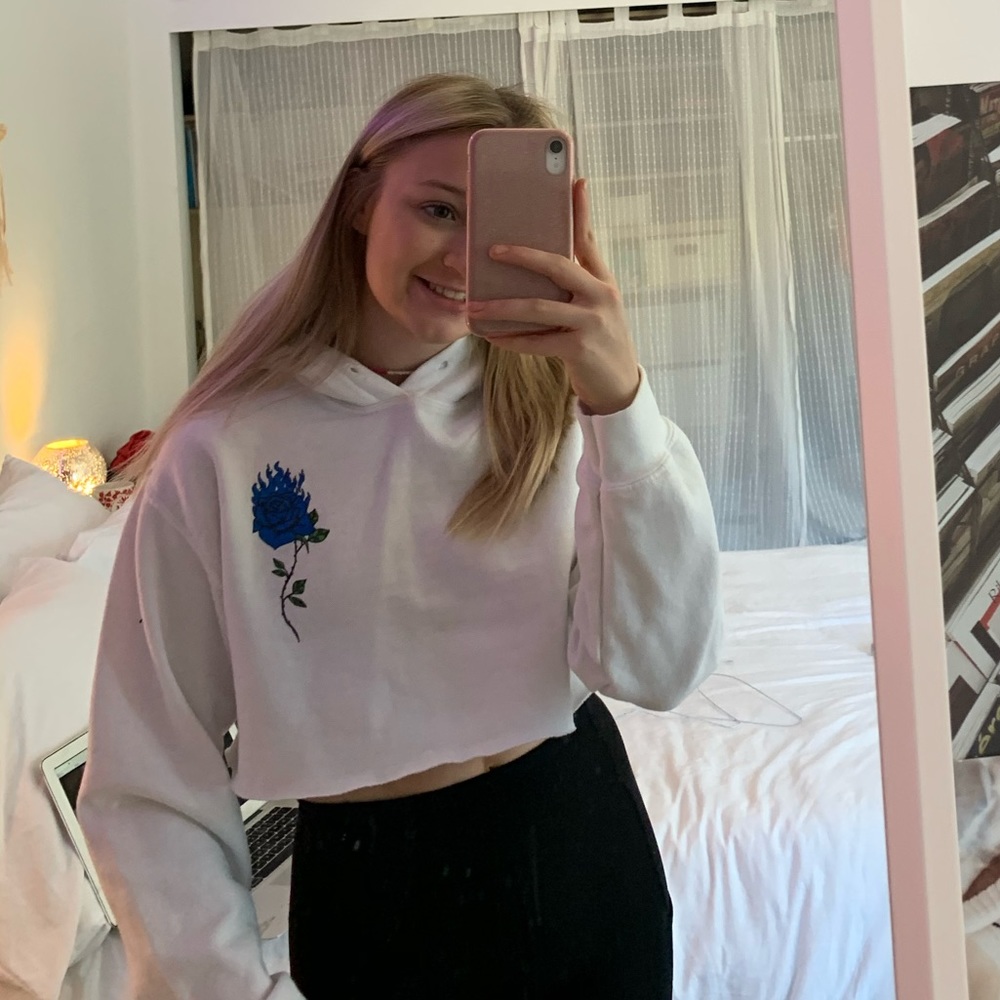 ZUMIEZ cropped hoodie
